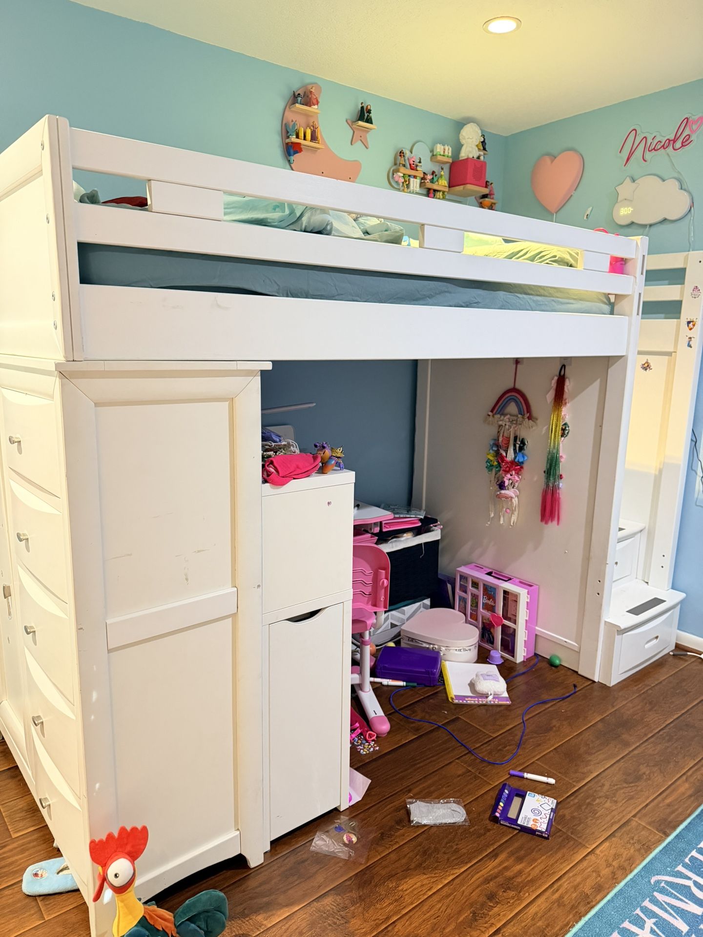 Twin Bunk Bed With Storage