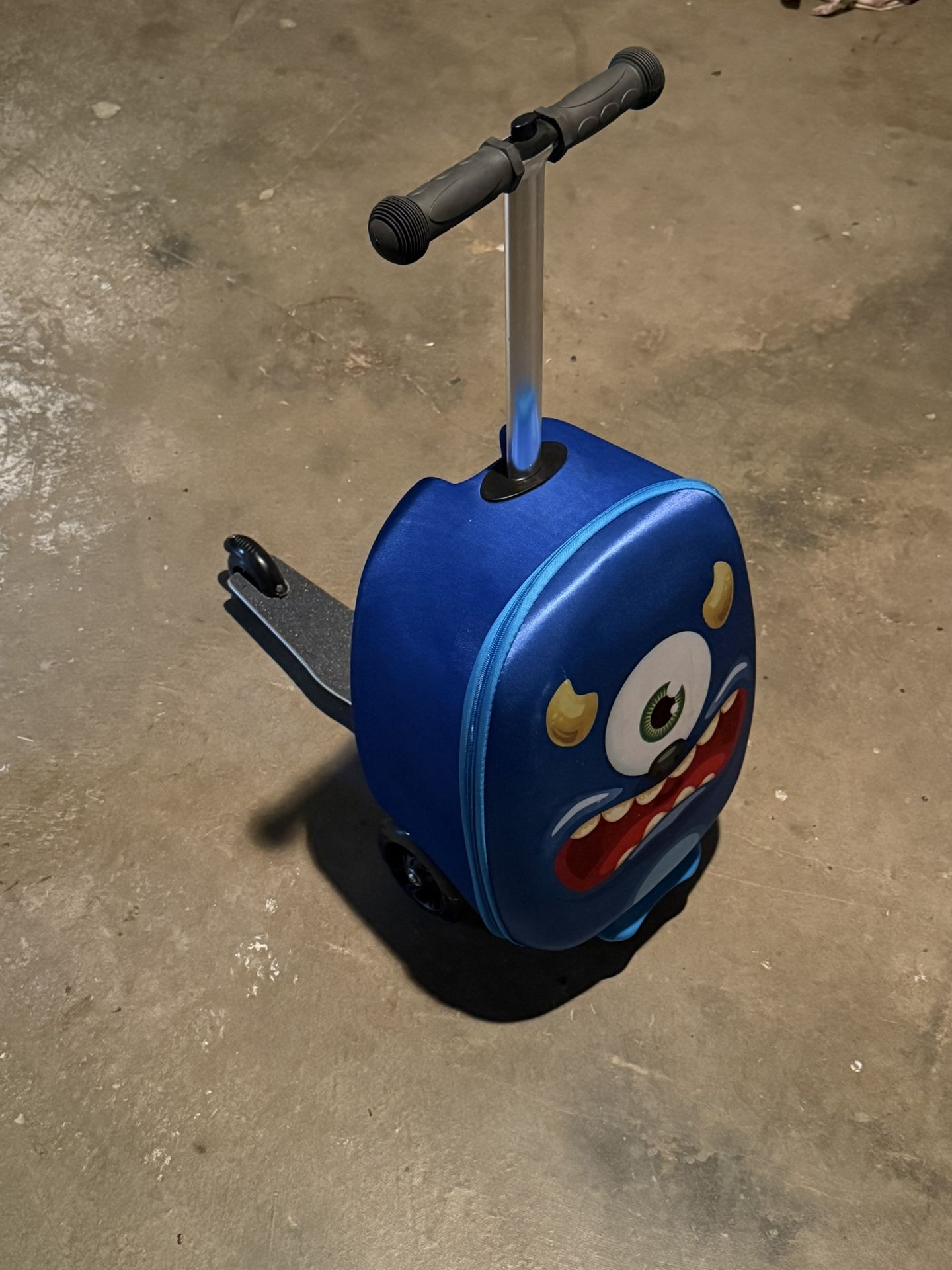 GoPowerBike GoVoyage 3-Wheel Kids Luggage Scooter