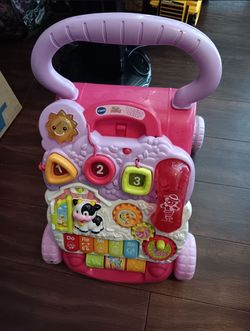 VTech Sit-to-Stand Learning Walker Pink