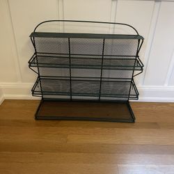 Vintage Metal Wall Shelf