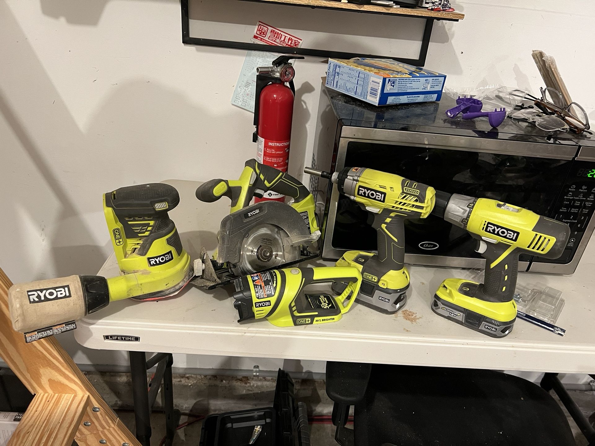 Ryobi Tool set