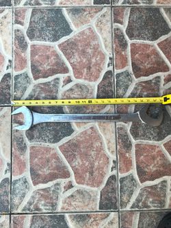 Klutch 1 7/8 inch open ended wrench