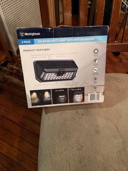 Westinghouse Solar Security Light with Motion Sensor 2-Pack
