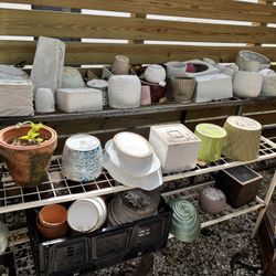Decorative Pots  For Sale Call For Prices Small Medium Large Quantity Discounts
