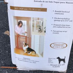 One touch Pet gate