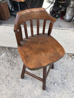 Wooden chair