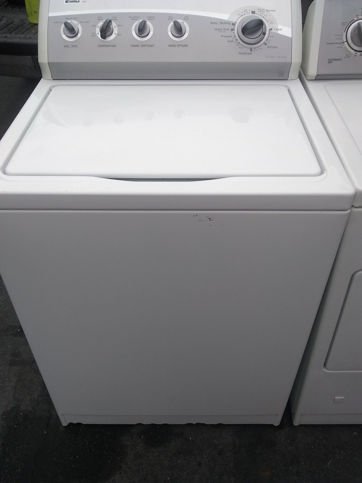 Washer Kenmore 90 days warranty deliver free