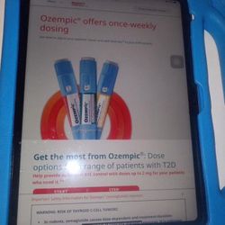 Ozempic iPad Cover Screen 