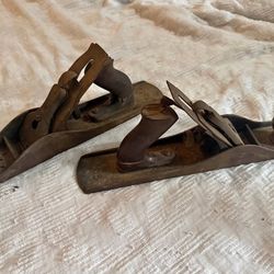 Set Of 2 Stanley Bailey jack planes No. 5 model 