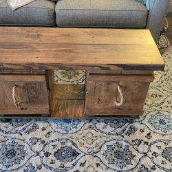 Rustic Coffee Table / Bench