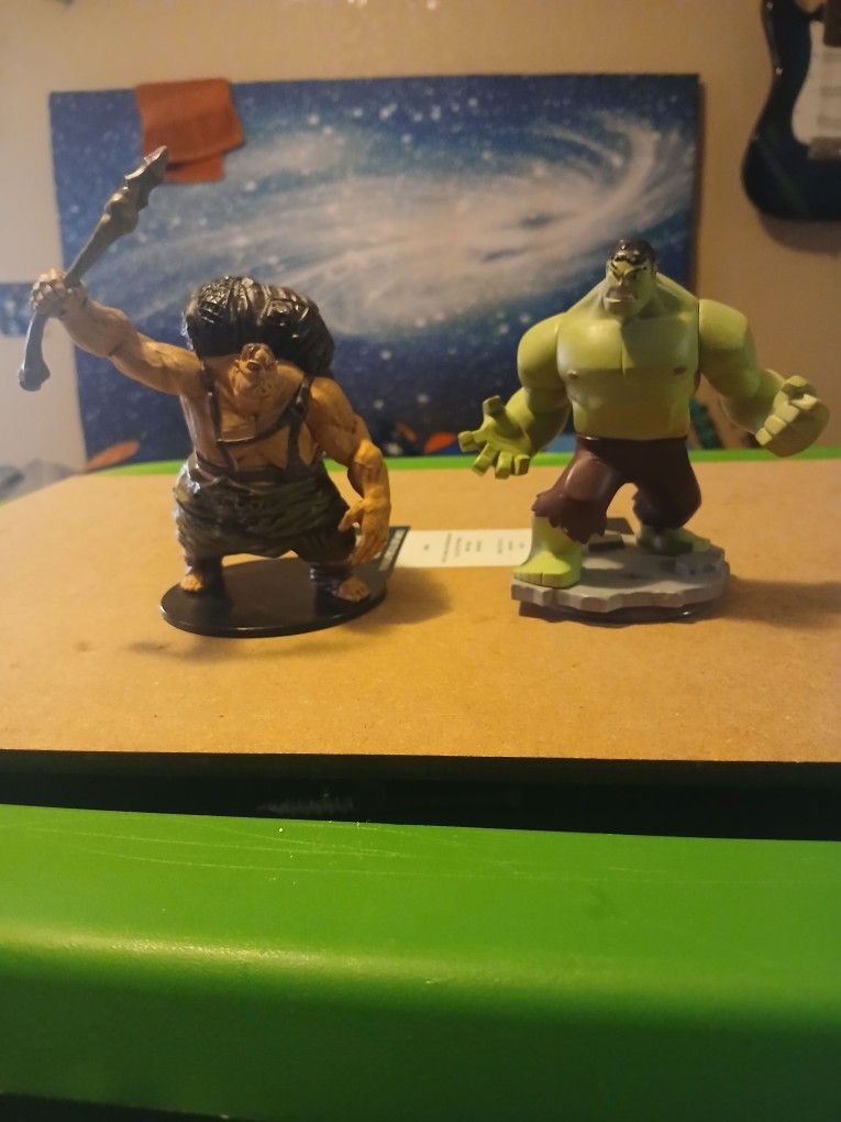Storm Thunder  Hill Giant And Hulk Figure