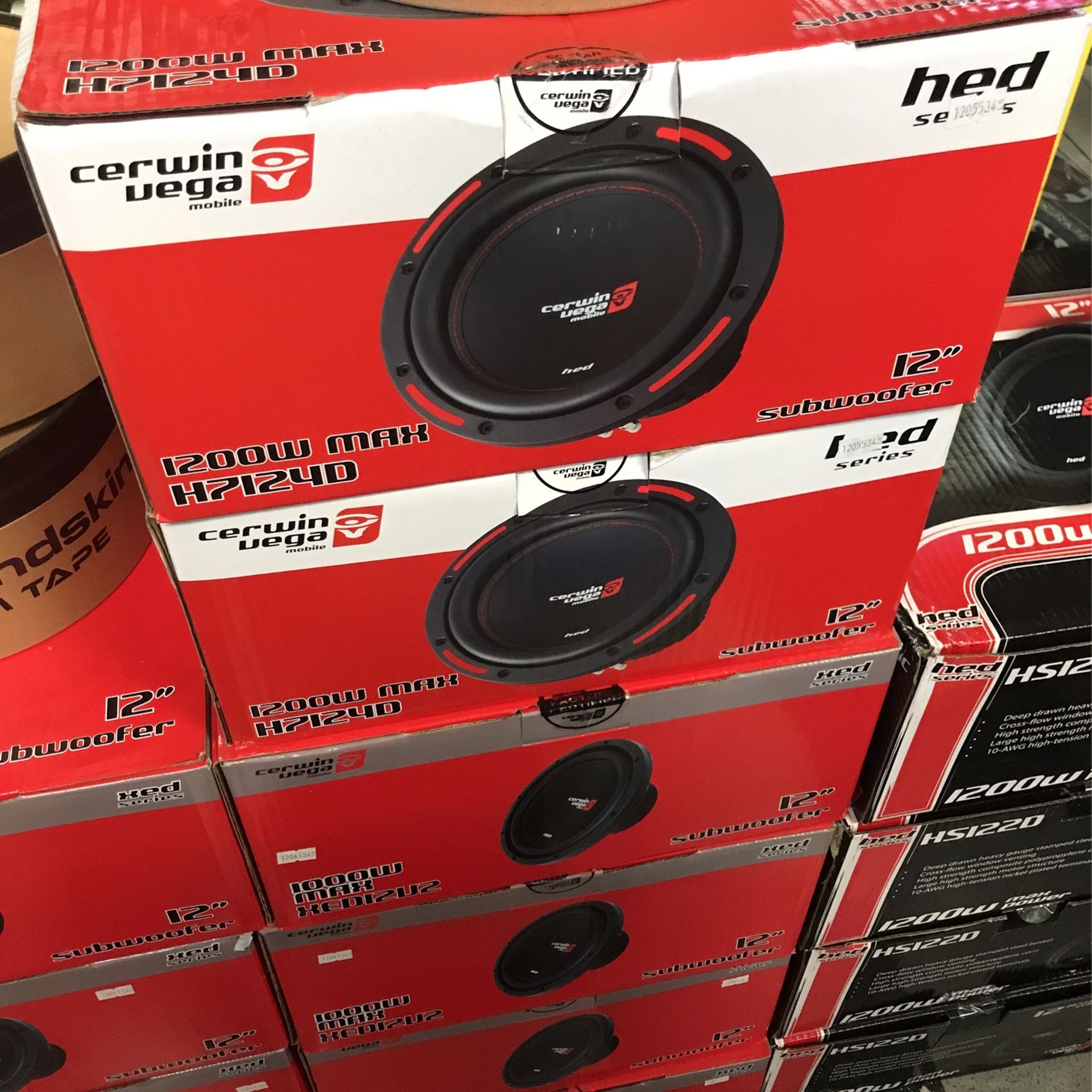 Cerwin Vega Hed 12 On Sale Today For 85 Bucks