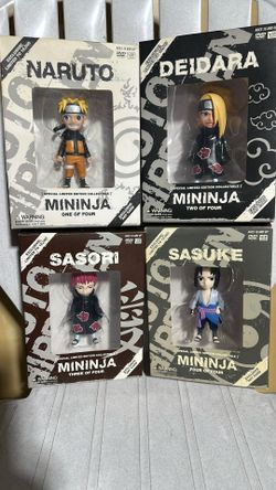Naruto Shippuden Mininja Figure Box Set 3 Limited Edition