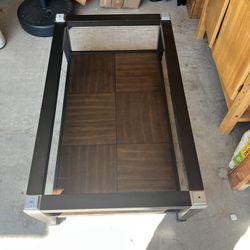 Glass Top End table and Coffee table with lamp $50