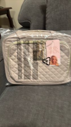 Paris Hilton fashion travel Make-up,bag, Book bag