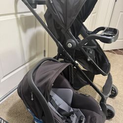 Travel System Car Seat And Stroller And Basic