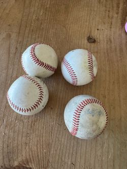 Baseballs - $5 for all