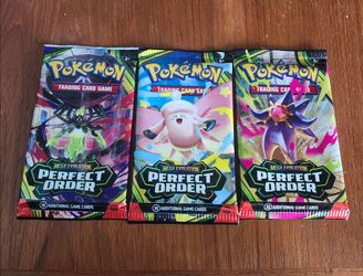 3 Perfect Order Sealed Booster Packs