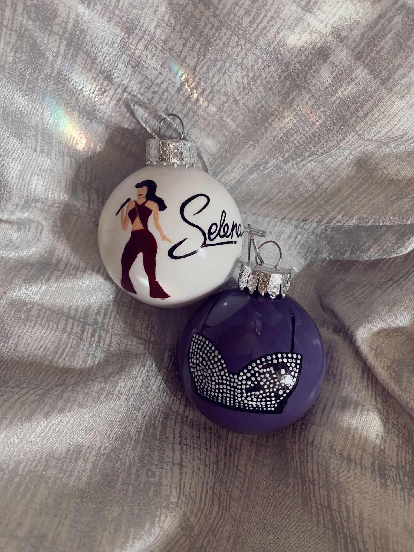 Selena Quintanilla Christmas  Ornaments 