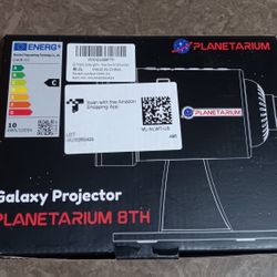 Planetarium Galaxy Projector 8th. HD Projection Wider Projector 