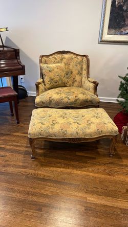 Chair And Ottoman