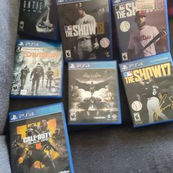 PS4 With Games And Controller Everything U Need