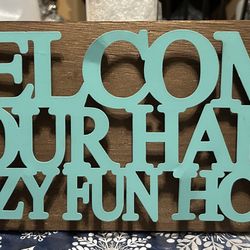 Decorative Signs & Large Votive Candle Holder