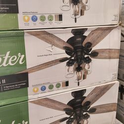 Hunter indoor/outdoor ceiling fan with  light **NEW **