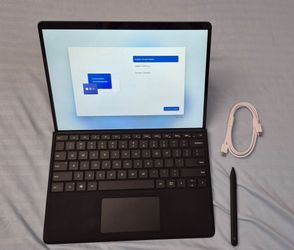 Microsoft Surface Pro X 13" 4G LTE PC Laptop Tablet Windows + Stylus Slim Pen SQ1 8GB RAM 128GB SSD Wi-Fi Touchscreen