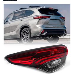 Left Outer Tail Light for Toyota Highlander 2020-2023 Driver Side Taillight Lamp Assembly Replacement for TO(contact info removed) 815600E230