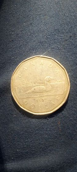 1987 Canadian 1$ coin