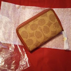 Brand New Coach Credit Card Wallet 