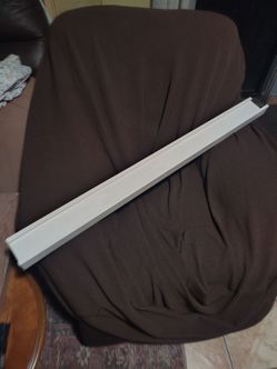 4ft long white floating shelves