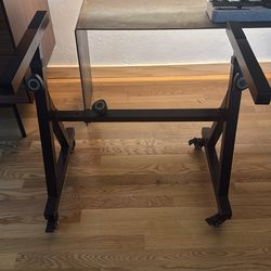 Rolling keyboard stand