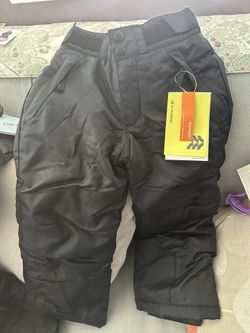 All In Motion Kids Snow Pants Black Size X-Small Brand New