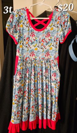 3t girls dr suess bamboo dress