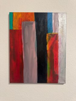 Abstract art painting $15
