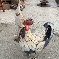 Garza Y Gallo Para Decoración Del Garden 