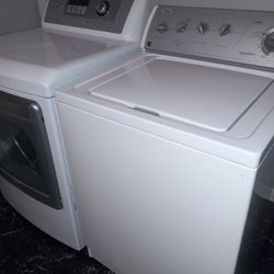 Super Capacity washer Dryer Set.