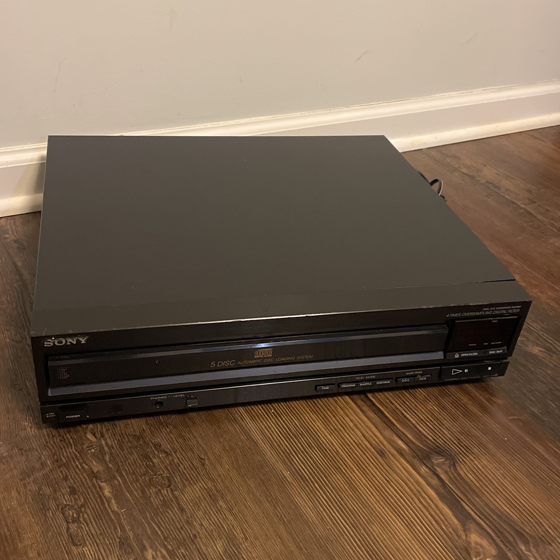 Sony Vintage Compact Disc Player