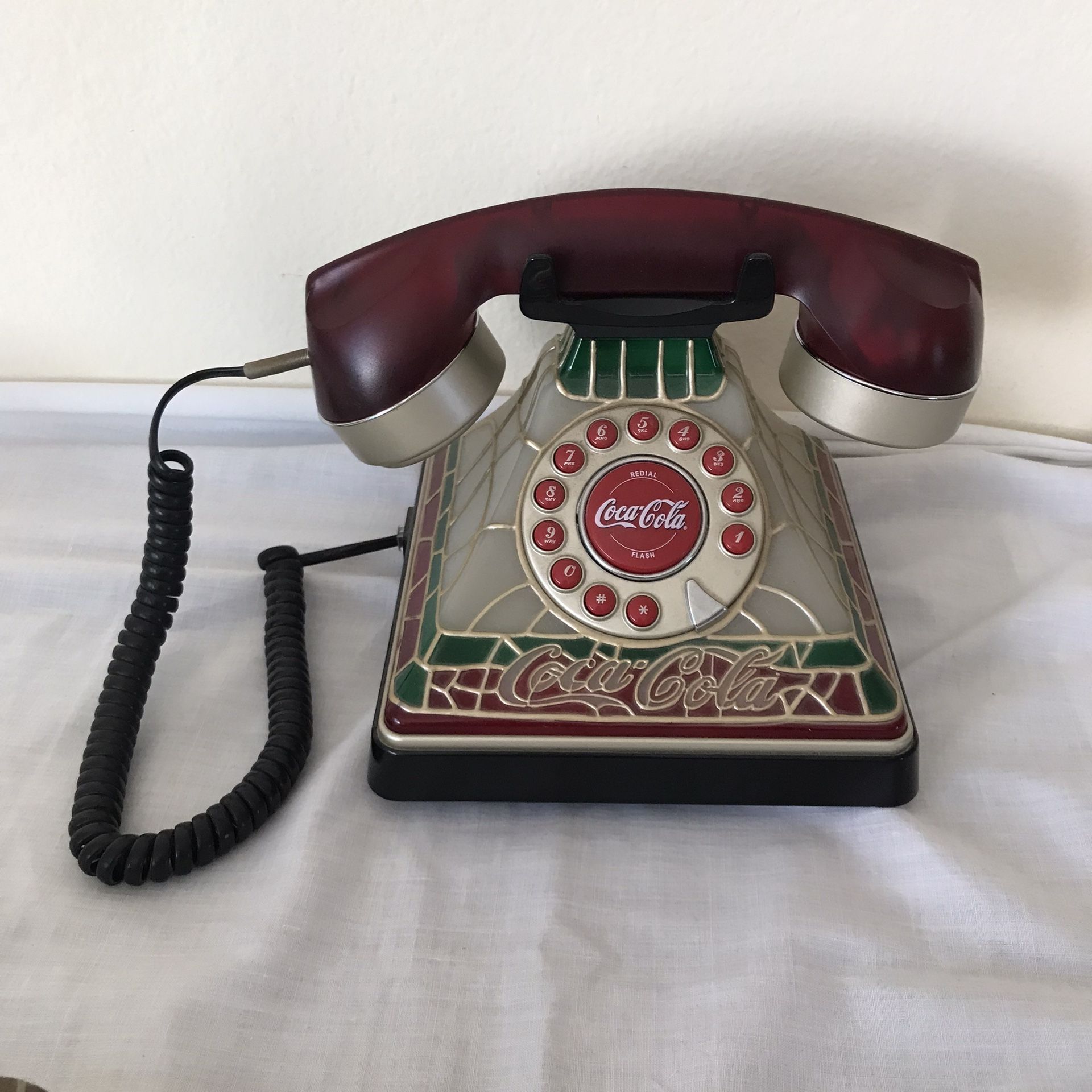 Vintage Collectible Coca Cola Rotary Telephone 