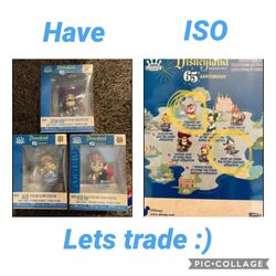 Let’s trade mini funko Disneyland 65th figures
