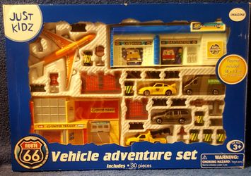 "Route 66" Vehicle Adventure City Play Set "NEW"