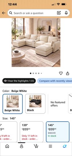 Brand new living room set