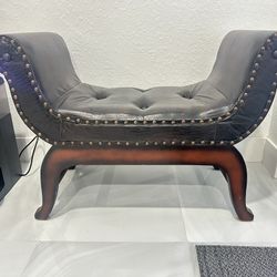 Leather Bench 