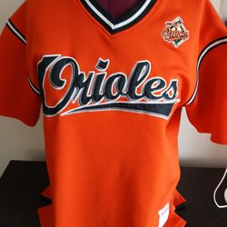 Orioles Stiches Pull over jersey men's xl like new

All proceeds go towards my cancer treatment and recovery.  Thank you and God bless 