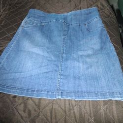 Jr skirt with nylon shorts under neath Size  S  $5