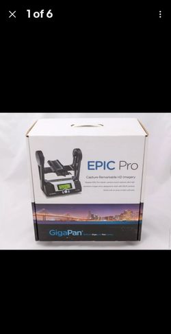 Camera Epic Pro GigaPan Panoramic Head