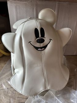 Loungefly Mickey Ghost Glow In The Dark Backpack