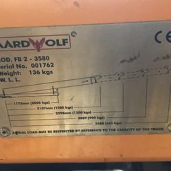 Forktruck Boom Material Handler